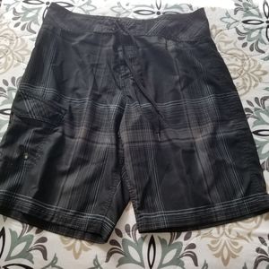 Mens black mossimo swim suit size 34